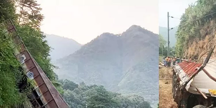 കോട്ടവാസലിൽ ചരക്കുലോറി ട്രാക്കിലേക്ക് മറിഞ്ഞ് ഡ്രൈവർ മരിച്ചു; പാലരുവി എക്സ്പ്രസ് വൻ ദുരന്തത്തിൽ നിന്ന് രക്ഷപ്പെട്ടു