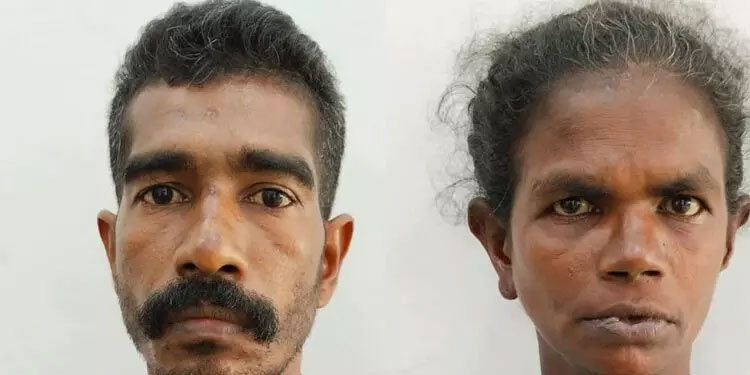 വീടിന്റെ മേൽക്കൂര പൊളിച്ചുകയറി മോഷണം; ദമ്പതികൾ അറസ്റ്റിൽ