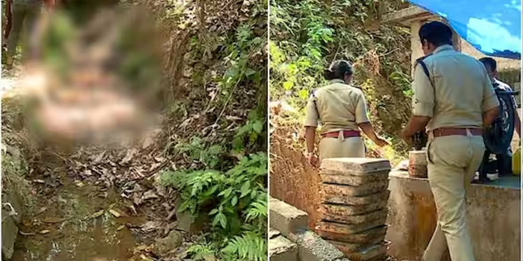 തോട്ടിൽ സ്ത്രീ ദുരൂഹ സാഹചര്യത്തിൽ മരിച്ച നിലയിൽ, വസ്ത്രങ്ങളില്ല, വീട്ടിൽ ബലപ്രയോഗലക്ഷണങ്ങൾ, അന്വേഷണം