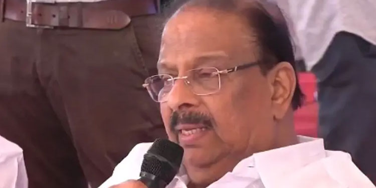 പ്രേമചന്ദ്രൻ വിരുന്നിന് പോയത് രാഷ്ട്രീയ ബന്ധം കൊണ്ട്; കേരളത്തിൽ പങ്കെടുക്കാത്തത് സിപിഐ എമ്മിനോടുള്ള ശത്രുത കാരണം: കെ സുധാകരൻ