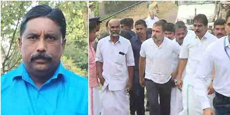 രാഹുൽ ഗാന്ധി വയനാട്ടിൽ,  കാട്ടാന ആക്രമണത്തിൽ കൊല്ലപ്പെട്ടവരുടെ വീടുകളിൽ സന്ദർശനം