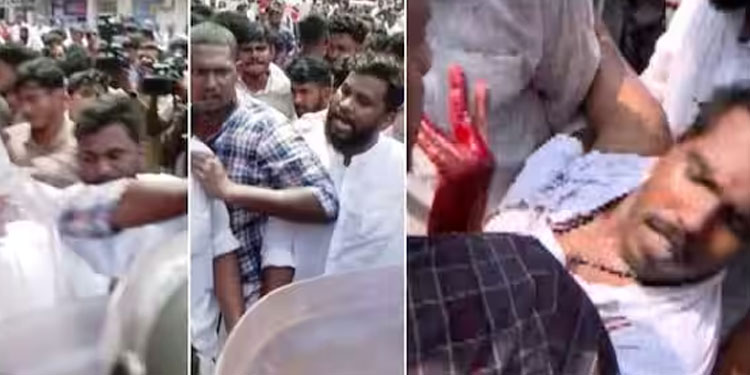തലസ്ഥാനം പോര്‍ക്കളമായി; കെഎസ്‍യു പ്രവര്‍ത്തകര്‍ക്ക് നേരെ ലാത്തി വീശി, ജലപീരങ്കി പ്രയോഗവും