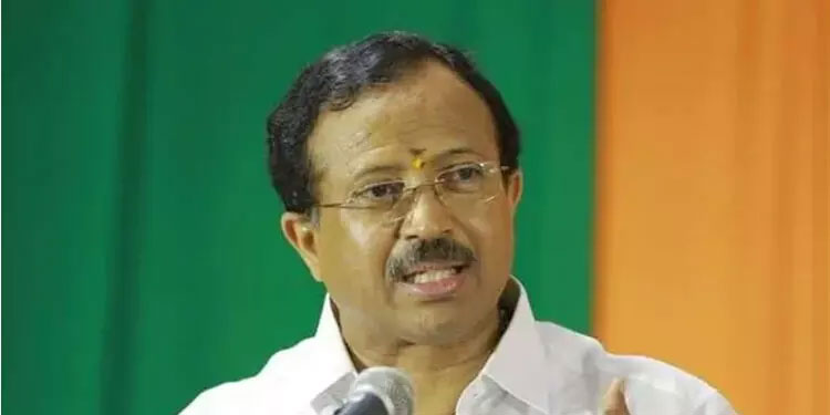 മൂന്നാം നരേന്ദ്രമോദി സർക്കാർ കടയ്ക്കാവൂർ സ്റ്റേഷന്‍റെ മുഖം മാറ്റുമെന്ന് കേന്ദ്രമന്ത്രി വി.മുരളീധരൻ