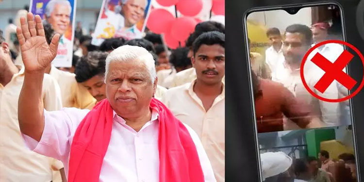 എം.വി. ജയരാജന്‍റേതായി പ്രചരിക്കുന്ന വിഡിയോ വ്യാജമെന്ന് ടി.വി. രാജേഷ്; തെരഞ്ഞെടുപ്പ് കമീഷന് പരാതി നൽകി