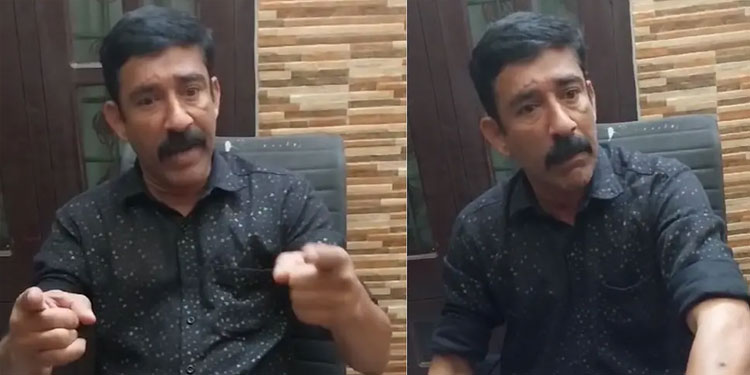 സർക്കാരിനെതിരെ അസഭ്യവർഷവുമായി പഞ്ചായത്ത് ജീവനക്കാരൻ; കടുത്ത നടപടി വേണമെന്നാവശ്യം