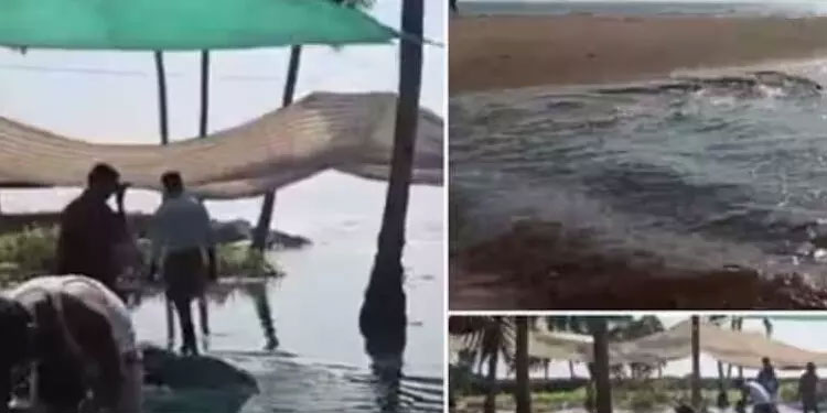 തിരുവനന്തപുരം, കൊല്ലം, ആലപ്പുഴ, തൃശൂര്‍ ജില്ലകളില്‍ കടലാക്രമണം