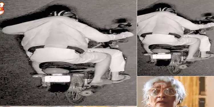 കാമറയിൽ പതിഞ്ഞത് ഒരു തലയും നാലുകാലുമുള്ള ‘വിചിത്ര മനുഷ്യൻ’; തട്ടിപ്പുനീക്കം പാളിയതോടെ കാലെണ്ണി പിഴയിട്ട് എം.വി.ഡി