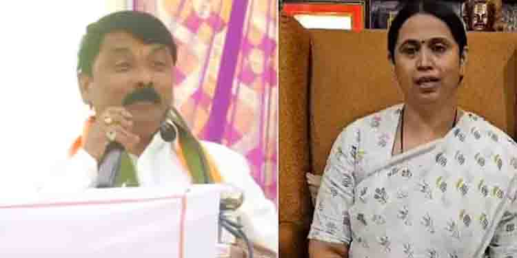 ‘ഉറങ്ങണമെങ്കിൽ എക്സ്ട്രാ പെ​ഗോ, ​ഗുളികയോ വേണ്ടിവരും’; വനിതാ മന്ത്രിയെ അപമാനിച്ച് ബിജെപി നേതാവ്