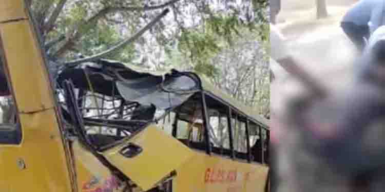 സ്കൂള്‍ ബസ് മറിഞ്ഞ് വൻ അപകടം; ആറ് കുട്ടികള്‍ക്ക് ദാരുണാന്ത്യം, നിരവധി പേര്‍ക്ക് പരിക്ക്, സംഭവം ഹരിയാനയിൽ