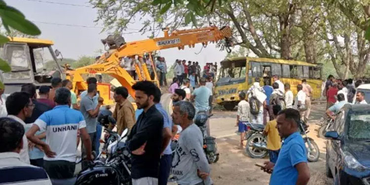 ഹരിയാനയിലെ സ്കൂൾ ബസ് അപകടം: ഡ്രൈവർ മദ്യപിച്ചിരുന്നുവെന്ന് പൊലീസ്
