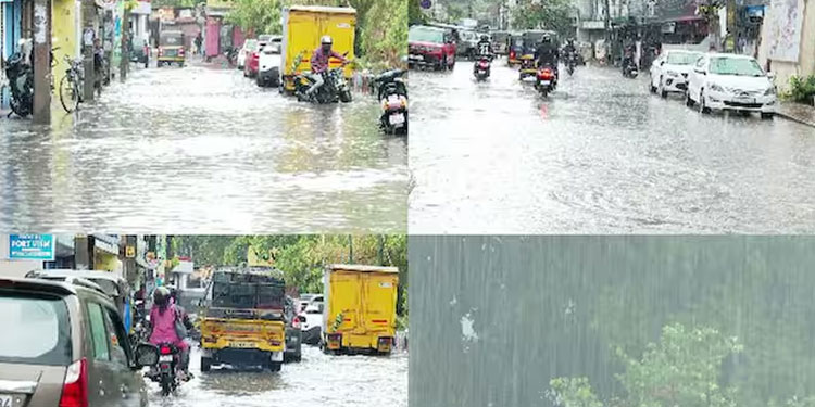 കൊടും ചൂടില്‍ ആശ്വാസം ,തിരുവനന്തപുരം ജില്ലയില്‍ പരക്കെ വേനൽമഴ ,സംസ്ഥാനത്ത് ഏഴ് ജില്ലകളിൽ ഇന്നും ഉയർന്ന താപനില