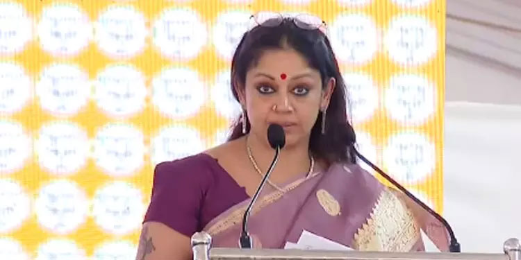 അസാധ്യമായതെല്ലാം മോദി സാധ്യമാക്കി -ബി.ജെ.പിക്ക് വോട്ട്​ തേടി ശോഭന