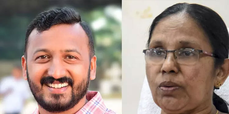 ‘നുണ പറഞ്ഞെങ്കിലും ടീച്ചറെന്നേ വിളിക്കൂ, നമ്മുടെ ടീച്ചറുടെ പൊയ്മുഖം ജനം അറിയട്ടെ’; കെ.കെ ശൈലജക്കെതിരെ രാഹുൽ മാങ്കൂട്ടത്തിൽ
