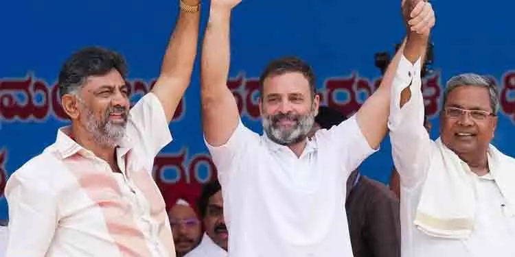 ലോക്സഭ തെരഞ്ഞെടുപ്പിലും കർണാടക ‘കൈ’ വിടില്ല; ഈഡിനയുടെ രണ്ടാം സർവേയും കോൺഗ്രസിനൊപ്പം