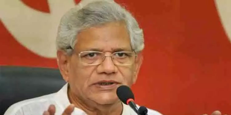 വിദ്വേഷ പ്രസംഗം; അനുരാഗ് ഠാക്കൂറിനെതിരെ നടപടിയെടുക്കണമെന്ന് തെരഞ്ഞെടുപ്പ് കമീഷനോട് യെച്ചൂരി