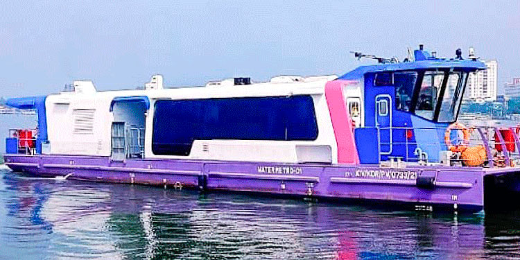 വാട്ടർ മെട്രോ യാത്രികരുടെ എണ്ണം രണ്ട് ദശലക്ഷം കവിഞ്ഞു