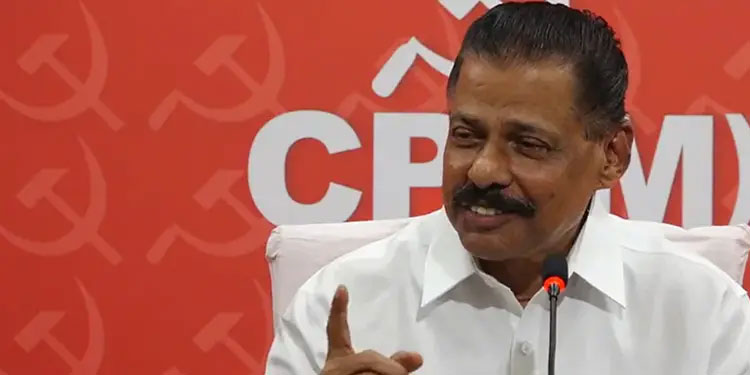 എം വി ഗോവിന്ദന്റെ വാർത്താസമ്മേളനം 3:30 ന്‌