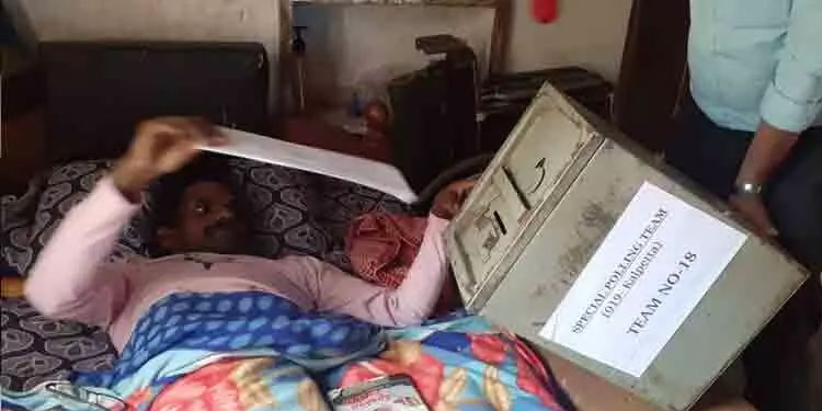 ഇവിടെ ഞങ്ങളും ജീവിച്ചിരിപ്പുണ്ടെന്ന് ബോധ്യപ്പെടുത്താൻ കഴിഞ്ഞു; വോട്ടവകാശത്തിന് നന്ദി പറഞ്ഞ് കൃഷ്ണന്‍