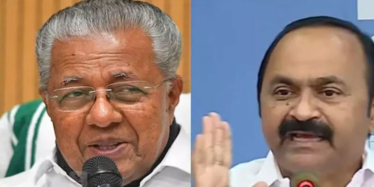 കോണ്‍ഗ്രസ് മുക്ത ഭാരതമെന്ന ബി.ജെ.പി ആശയത്തിന് മുഖ്യമന്ത്രി കുടപിടിക്കുന്നുവെന്ന് വി.ഡി സതീശൻ