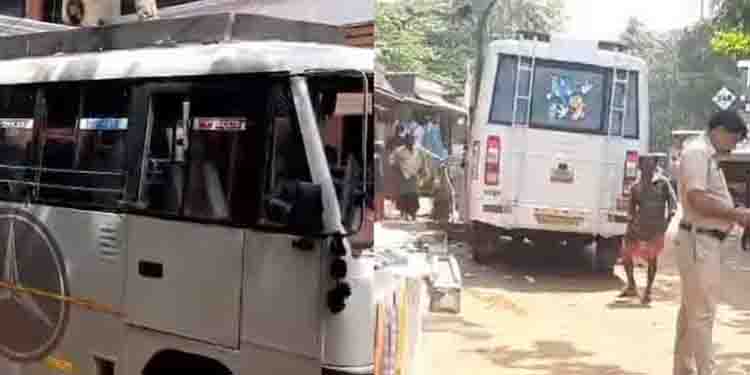 അമിതവേഗം; വർക്കലയിൽ ട്രാവലർ വാൻ നിയന്ത്രണം വിട്ട് ബലിതർപ്പണത്തിനെത്തിയ അമ്മയെയും കുഞ്ഞിനെയും ഇടിച്ചിട്ടു