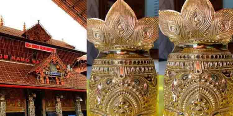 വിഷുത്തലേന്ന് ഗുരുവായൂരപ്പന് വഴിപാടായി 20 പവന്‍റെ പൊൻകിരീടം സമ്മാനിച്ച് ദമ്പതിമാർ