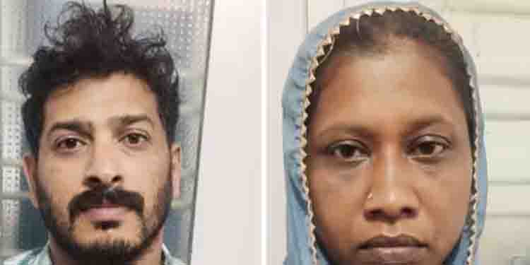 പ്രായപൂര്‍ത്തിയാവാത്ത പെണ്‍കുട്ടിക്ക് വിവാഹ വാഗ്ദാനം നൽകി ഉപദ്രവിച്ചു; യുവതിയും യുവാവും പിടിയില്‍