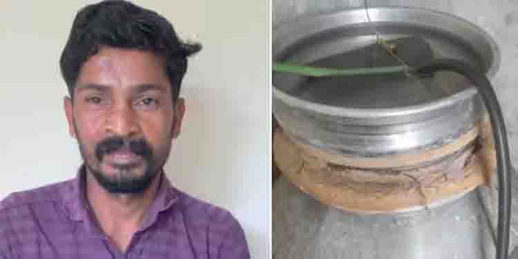 രഹസ്യ വിവരത്തിൻ്റെ അടിസ്ഥാനത്തിൽ ചേർത്തലയിൽ പരിശോധന, കയ്യോടെ ജോൺ ജോസ് പിടിയിൽ, കണ്ടെടുത്തത് 20 ലിറ്റർ ചാരായം