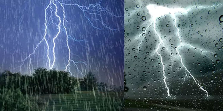 മെയ് ഏഴ് വരെ കേരളത്തിൽ ഒറ്റപ്പെട്ടയിടങ്ങളിൽ ഇടിമിന്നലോടു കൂടിയ മഴക്ക് സാധ്യത