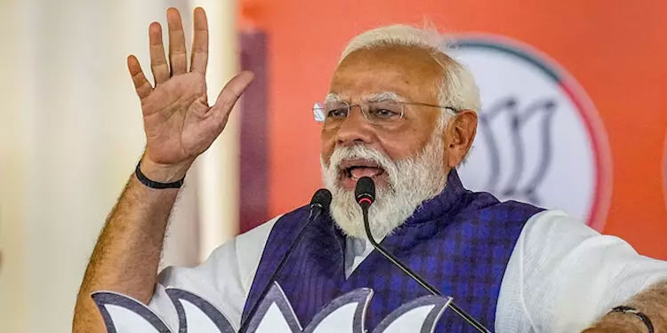 ബജറ്റിന്റെ 15 ശതമാനവും കോൺഗ്രസ് നൽകുന്നത് മുസ്‍ലിംകൾക്ക് -മോദി