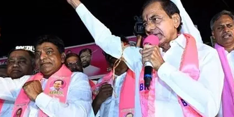 കോൺഗ്രസിനെതിരായ പരാമർശം; ചന്ദ്രശേഖർ റാവുവിന് പ്രചാരണ വിലക്ക്