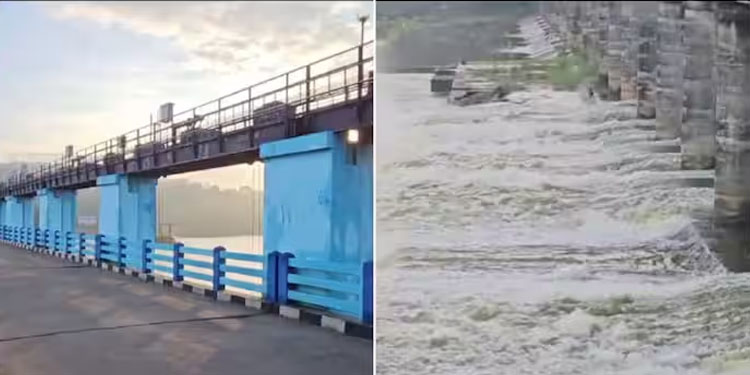 ഭാരതപ്പുഴയിൽ നീരൊഴുക്ക് വർധിച്ചു; വെള്ളിയാങ്കല്ലിൽ ഷട്ടറുകൾ ഉയർത്തി, ജാഗ്രത വേണമെന്ന് അധികൃതർ