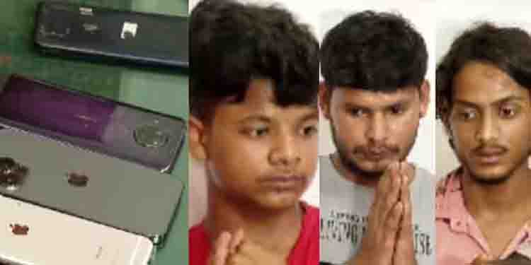 ‘ട്രെയിനിലേക്ക് ഓടിക്കയറി, ഉദ്യോഗസ്ഥനെ ആക്രമിച്ച് 1.5 ലക്ഷത്തിന്‍റെ ഫോണടക്കം കവർന്നു’; നാലംഗ സംഘത്തെ പിടികൂടി