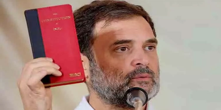ഭരണഘടനക്കെതിരായ മോദിയുടെയും അമിത് ഷായുടെയും ആക്രമണം അംഗീകരിക്കില്ല- രാഹുൽ ഗാന്ധി