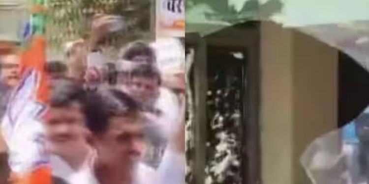 ദില്ലിയിലെ കുടിവെള്ള ക്ഷാമം; ബിജെപി മാർച്ച് അക്രമാസക്തമായി, ജല ബോര്‍ഡ് ഓഫീസിന്‍റെ ജനൽ ചില്ലുകൾ അടിച്ചുതകർത്തു