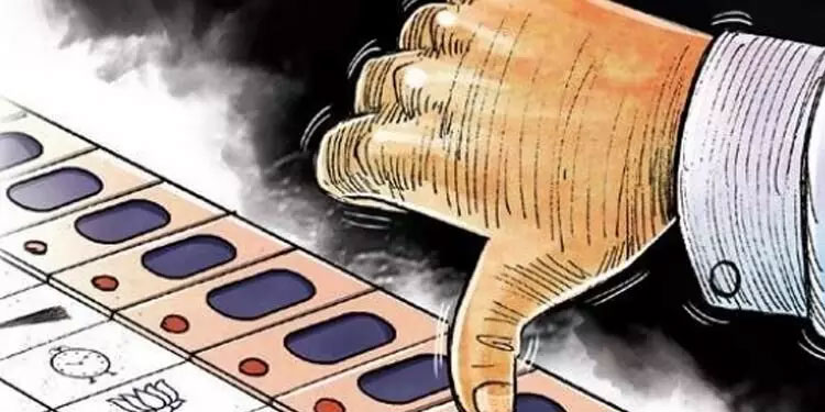 കോൺഗ്രസ് സ്ഥാനാർഥി പത്രിക പിൻവലിച്ച ഇൻഡോറിൽ നോട്ടക്ക് രണ്ട് ലക്ഷം വോട്ട്