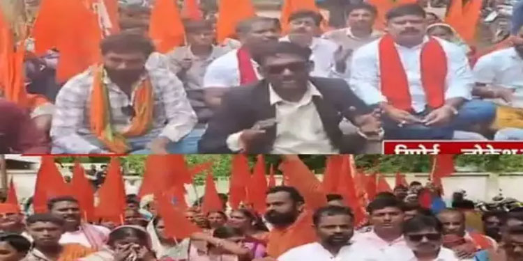 മസ്ജിദ് നിർമിക്കുന്നത് ലൗ ജിഹാദിന് കാരണമാകുമെന്ന്; പ്രതിഷേധവുമായി ബജ്റം​ഗ്ദൾ