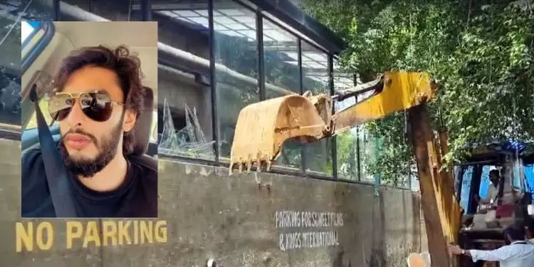 ശിവസേന നേതാവിന്റെ മകൻ ഓടിച്ച കാറിടിച്ച് സ്ത്രീ മരിച്ച സംഭവം: മുംബൈയിലെ വിവാദ ബാര്‍ പൊളിച്ചു നീക്കി