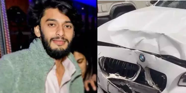 കാറിടിച്ച് സ്ത്രീ കൊല്ലപ്പെട്ട സംഭവം; ശിവസേന ഷിൻഡെ വിഭാഗം നേതാവിന്റെ ഒളിവിലായിരുന്ന മകൻ അറസ്റ്റിൽ