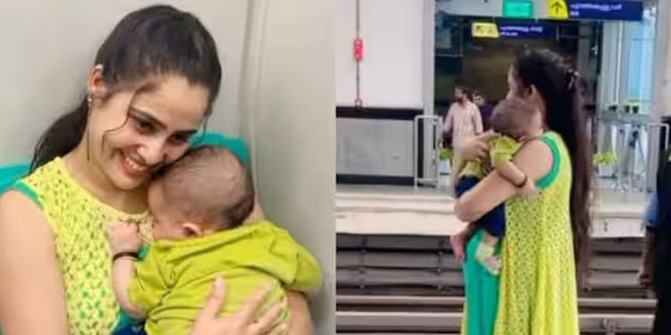 കുഞ്ഞിനൊപ്പം ഔട്ടിങ്; പോയ അതെ സ്പീഡിൽ തിരിച്ചെത്തിയെന്ന് ജിസ്മി, കാരണം ഇതായിരുന്നു