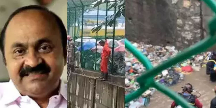 മാലിന്യം നീക്കാൻ ഒരു മനുഷ്യന്റെ തിരോധാനം വേണ്ടി വന്നു എന്നത് സങ്കടകരമാണെന്ന് വി.ഡി. സതീശൻ