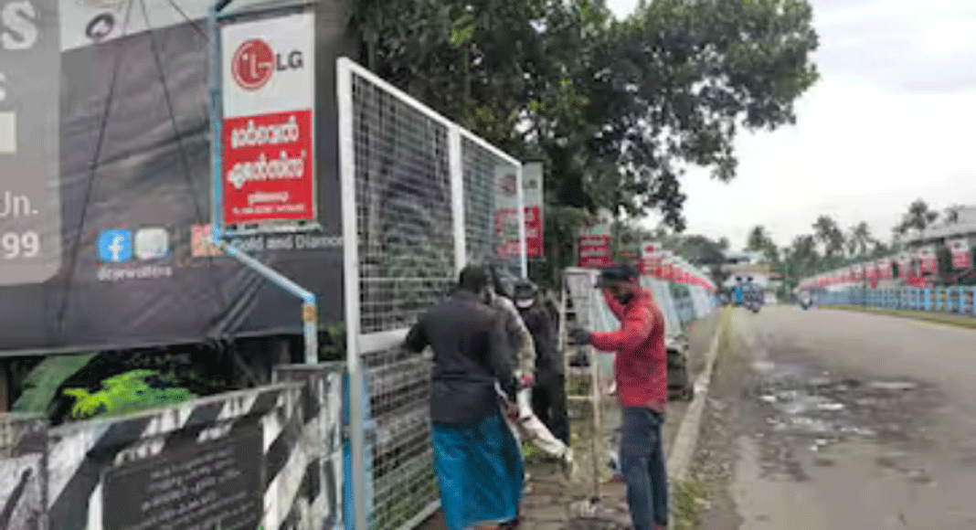 കരുവന്നൂര്‍ വലിയ പാലത്തില്‍ സുരക്ഷാവേലികള്‍ സ്ഥാപിക്കുന്ന പ്രവര്‍ത്തികള്‍ ആരംഭിച്ചു