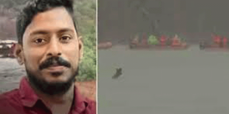 അര്‍ജുനെ കണ്ടെത്താന്‍ നദിയിലേക്കിറങ്ങി പരിശോധന ; മുങ്ങല്‍ വിദഗ്ധന്‍ ഗംഗാവലിപ്പുഴയിലിറങ്ങി