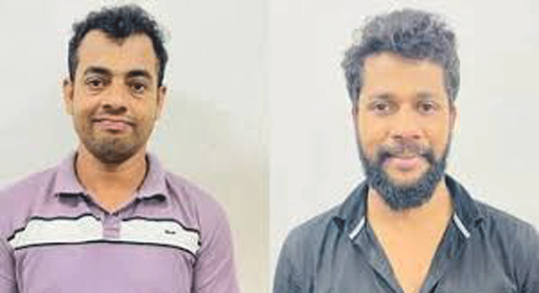 സ്പാ കേന്ദ്രീകരിച്ചു നടത്തിയ പരിശോധനയില്‍ എംഡിഎംഎയുമായി രണ്ടു പേരെ പിടികൂടി