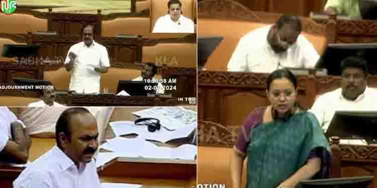 ആരോഗ്യവകുപ്പ് പനിപിടിച്ച് പുതച്ചുകിടക്കുകയാണെന്ന് പ്രതിപക്ഷം സഭയിൽ, എല്ലാം നിയന്ത്രണ വിധേയമെന്ന് മന്ത്രി