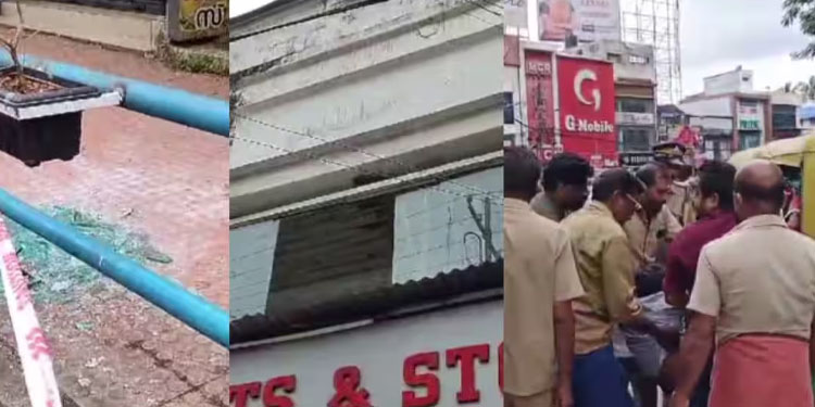 നടന്നുപോകുന്നതിനിടെ കെട്ടിടത്തിൽ നിന്നും ഗ്ലാസ് തകര്‍ന്ന് വഴിയാത്രക്കാരന്‍റെ തലയിലേക്ക് വീണു; ഗുരുതര പരിക്ക്