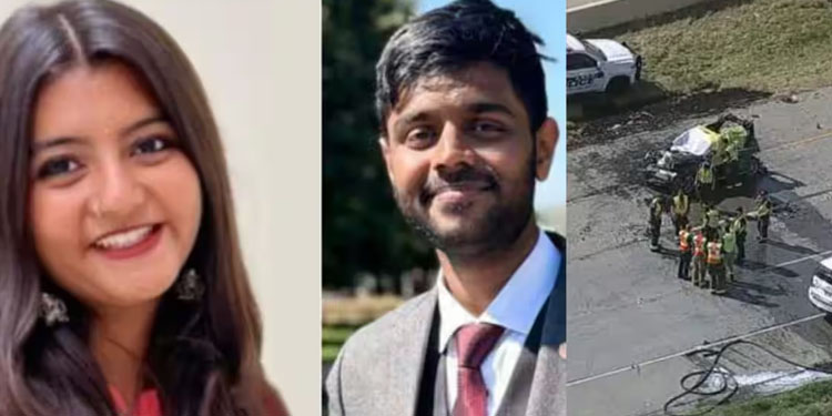 അമിത വേ​ഗതയിലെത്തിയ ട്രക്ക് കാറിന് പിന്നിലിടിച്ചു, അമേരിക്കയിൽ നാല് ഇന്ത്യൻ യുവാക്കൾക്ക് ദാരുണാന്ത്യം