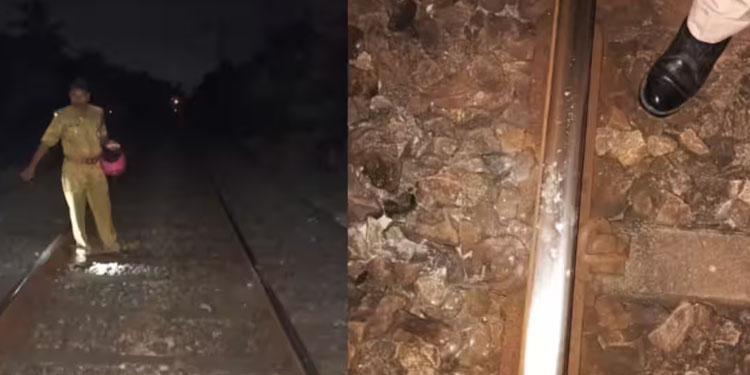 കേരളത്തിൽ നിന്നുള്ള ട്രെയിൻ പോയപ്പോൾ വലിയ ശബ്ദം, പരിശോധനയിൽ ട്രാക്കിൽ കല്ല്; മംഗ്ലൂരുവിൽ അട്ടിമറി ശ്രമം?