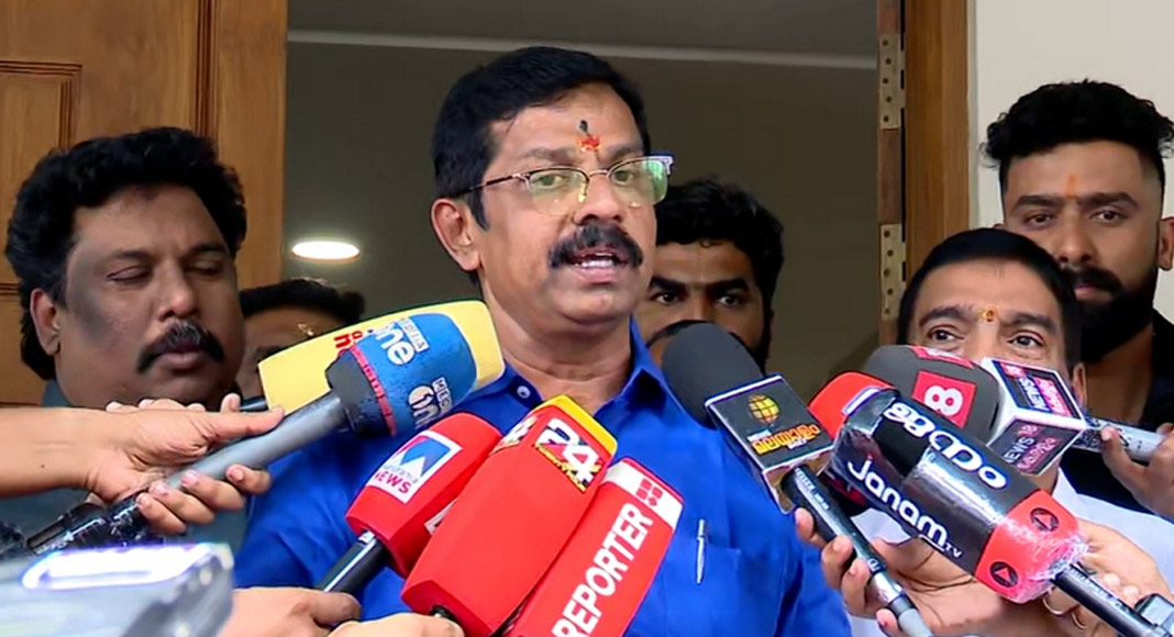 പാലക്കാട്ടെ ബിജെപി തോൽ‌വിയിൽ ഒരു നായർക്കും വാര്യർക്കും പങ്കില്ലെന്ന് എൻഡിഎ സ്ഥാനാർത്ഥി സി കൃഷ്ണകുമാർ