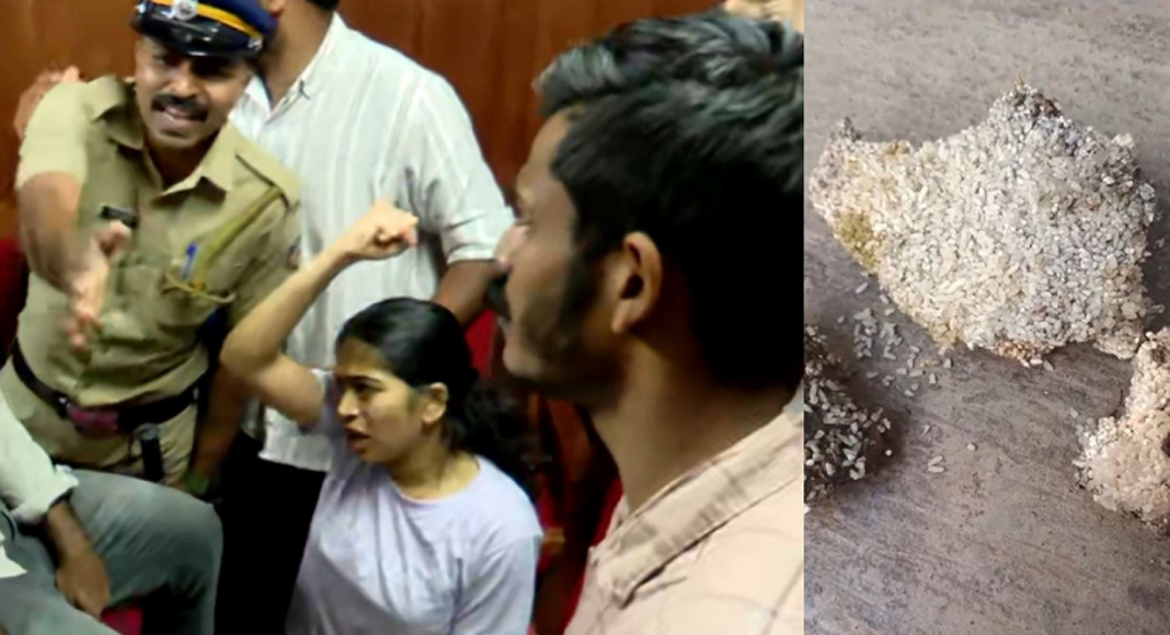 മുണ്ടക്കൈ ചൂരൽമല ദുരന്തബാധിതർക്ക് ഭക്ഷണത്തിനായി നൽകിയത് പുഴുവരിച്ച അരിയെന്ന് പരാതി