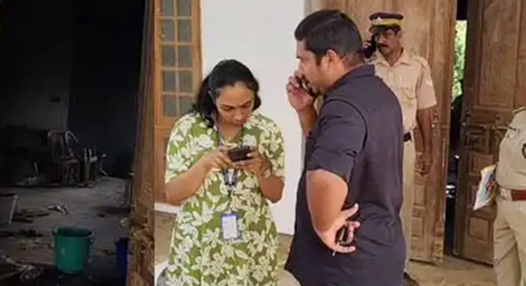 തിരുവനന്തപുരത്ത് കോളേജിനുള്ളിൽ കത്തിക്കരിഞ്ഞ നിലയിൽ പുരുഷന്‍റെ മൃതദേഹം കണ്ടെത്തി